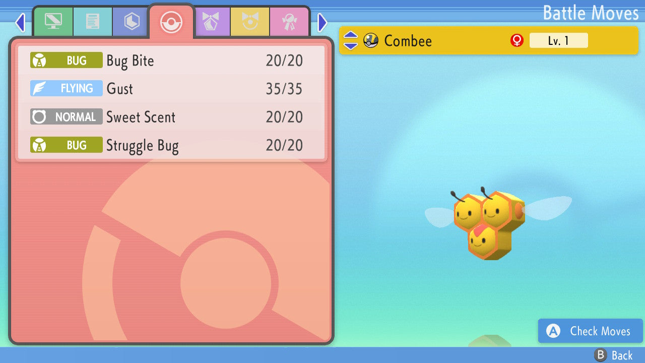 Pokemon Brilliant Diamond and Shining Pearl Combee 6IV-EV Trained - Pokemon4Ever