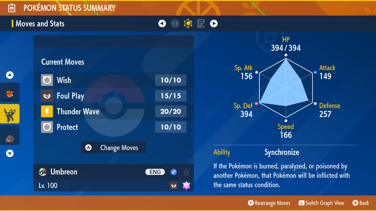 Pokemon 2197 Shiny Umbreon Pokedex: Evolution, Moves, Location, Stats