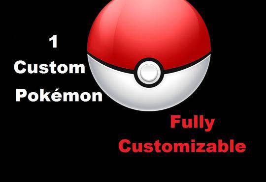 1 Custom Pokemon Bundle 6IV-AV Trained Pokemon Let's Go Pikachu/Eevee - Pokemon4Ever
