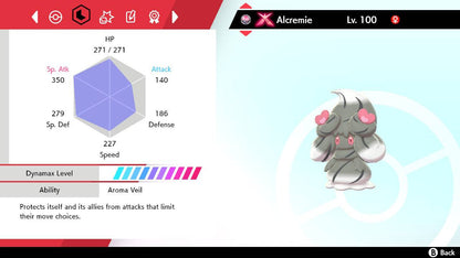 Pokemon Sword and Shield Shiny Gigantamax Alcremie 6IV-EV Trained - Pokemon4Ever