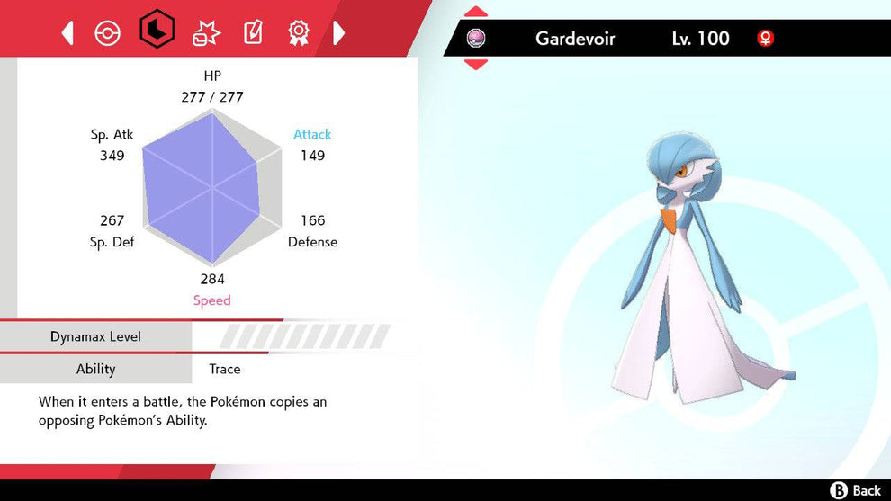 Pokemon Sword and Shield Shiny Gardevoir 6IV-EV Trained | Pokemon4Ever