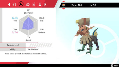 Pokemon Sword and Shield Shiny Type: Null 6IV-EV Trained - Pokemon4Ever