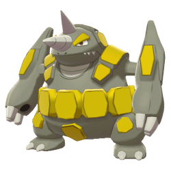 Pokemon Sword and Shield Shiny Rhyperior 6IV-EV Trained - Pokemon4Ever