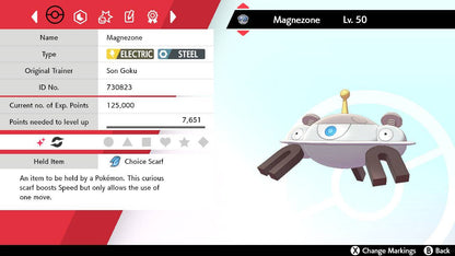 Pokemon Sword and Shield Shiny Magnezone 6IV-EV Trained - Pokemon4Ever
