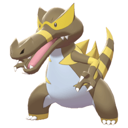 Pokemon Sword and Shield Shiny Krookodile 6IV-EV Trained - Pokemon4Ever