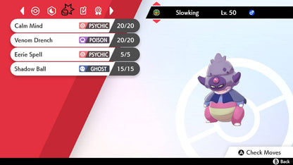 Pokemon Sword and Shield Shiny Galarian Slowking 6IV-EV Trained - Pokemon4Ever