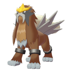 Pokemon Sword and Shield Shiny Entei 6IV-EV Trained - Pokemon4Ever