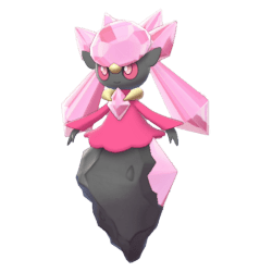 Pokemon Sword and Shield Ultra Shiny Diancie 6IV-EV Trained - Pokemon4Ever