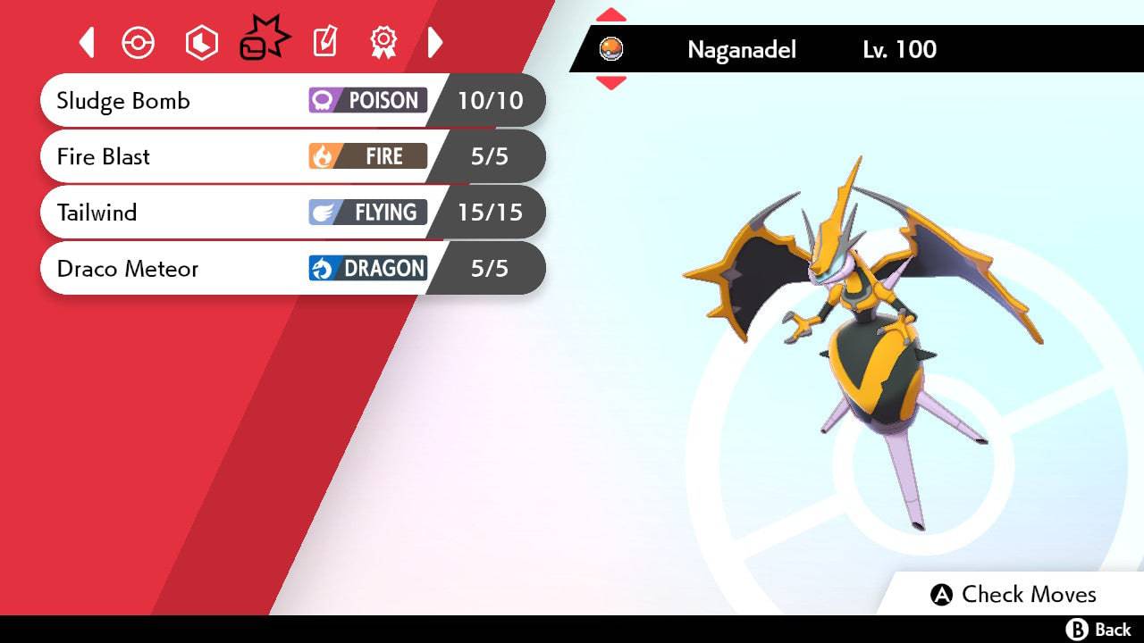 Pokemon Sword and Shield Ultra Shiny Naganadel 6IV-EV Trained - Pokemon4Ever