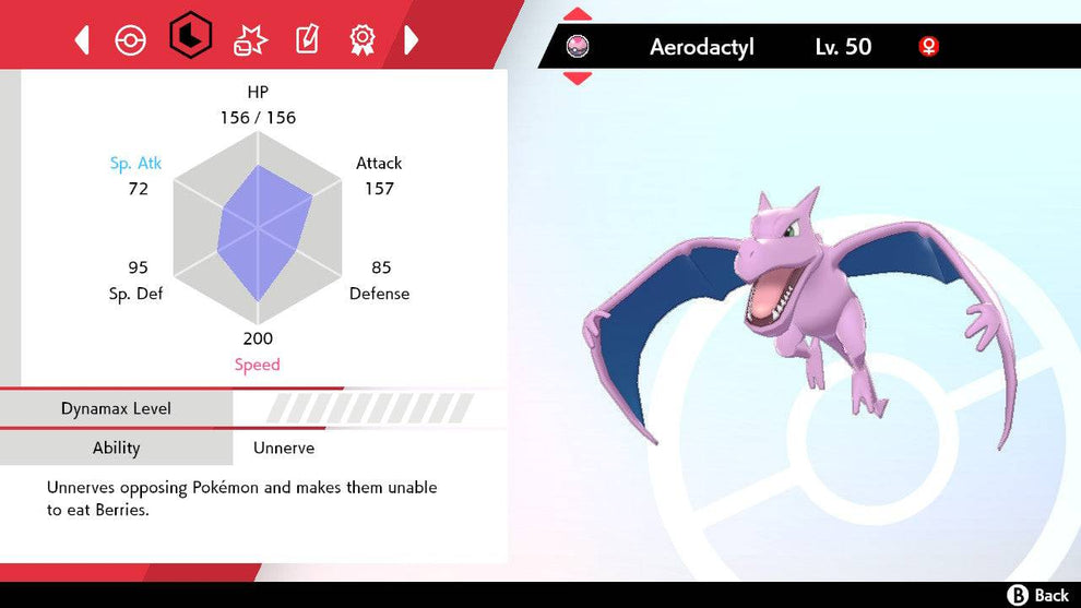 Pokemon Sword And Shield Shiny Aerodactyl 6IV EV Trained Pokemon4Ever pokemon-sword-and-shield-shiny-aerodactyl-6iv-ev-trained-pokemon4ever