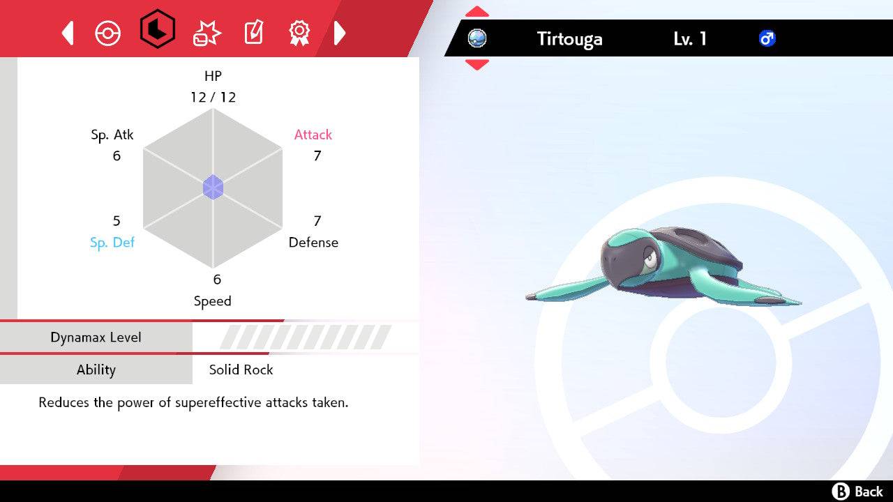 Tirtouga (Pokémon) - Bulbapedia, the community-driven Pokémon encyclopedia