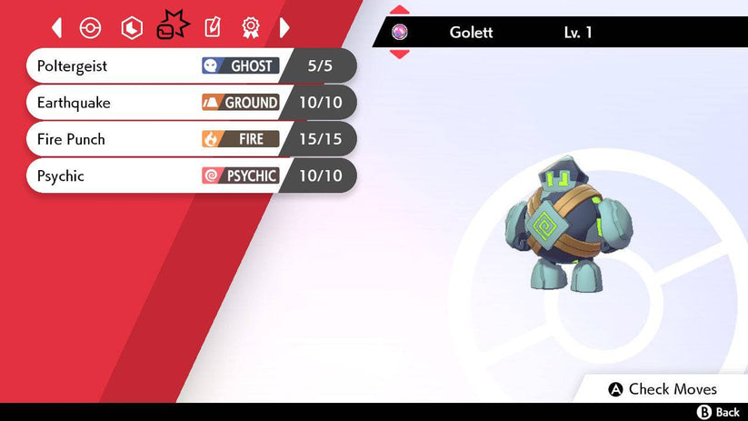 Pokemon Sword and Shield Shiny Golett 6IV-EV Trained – Pokemon4Ever