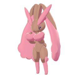 Pokemon Sword and Shield Shiny Lopunny 6IV-EV Trained - Pokemon4Ever