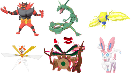 Pokemon Sword and Shield Competitively Trained Rayquaza Team - Pokemon4Ever