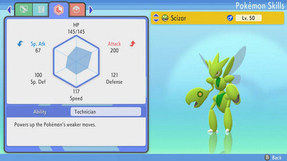 Pokemon Brilliant Diamond and Shining Pearl Scizor 6IV-EV Trained - Pokemon4Ever