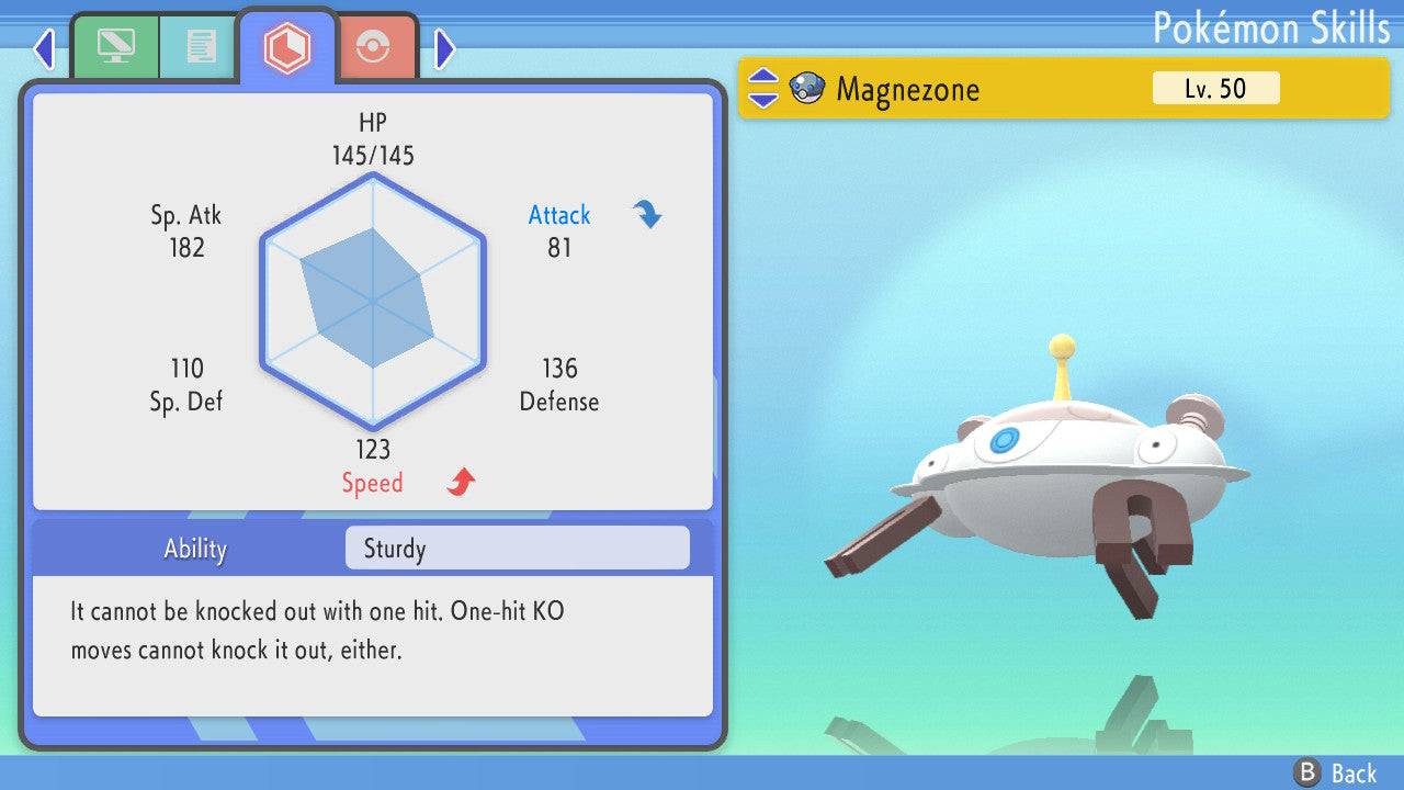 Pokemon Brilliant Diamond and Shining Pearl Magnezone 6IV-EV Trained - Pokemon4Ever