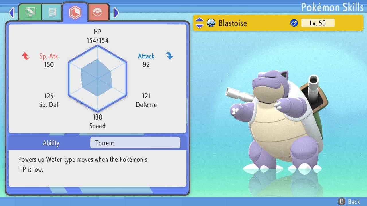 Pokemon Let's Go Shiny Blastoise 6IV-AV Trained – Pokemon4Ever