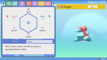 Pokemon Brilliant Diamond and Shining Pearl Porygon 6IV-EV Trained - Pokemon4Ever