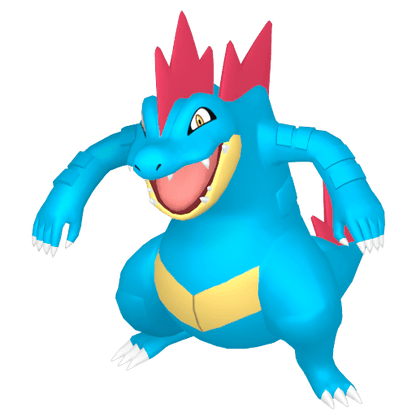 Pokemon Brilliant Diamond and Shining Pearl Feraligatr 6IV-EV Trained - Pokemon4Ever