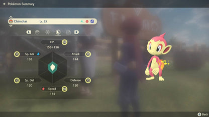 Pokemon Legends Arceus Shiny Alpha Chimchar Max Effort Levels 6IV-EV Trained - Pokemon4Ever