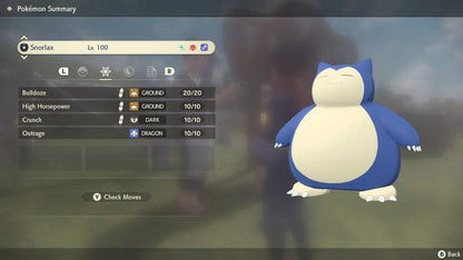 Pokemon Legends: Arceus Shiny Alpha Snorlax Max Effort Levels 6IV-EV Trained - Pokemon4Ever