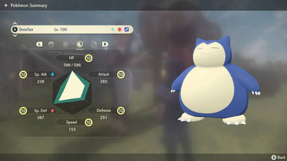 Pokemon Legends: Arceus Shiny Alpha Snorlax Max Effort Levels 6IV-EV Trained - Pokemon4Ever