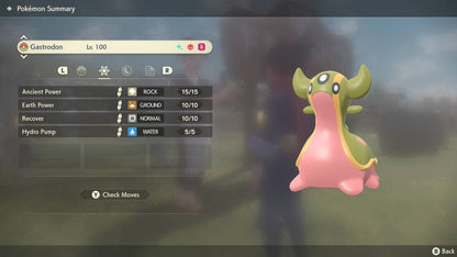 Pokemon Legends Arceus Shiny Alpha Gastrodon-West Sea Max Effort Levels 6IV-EV Trained - Pokemon4Ever