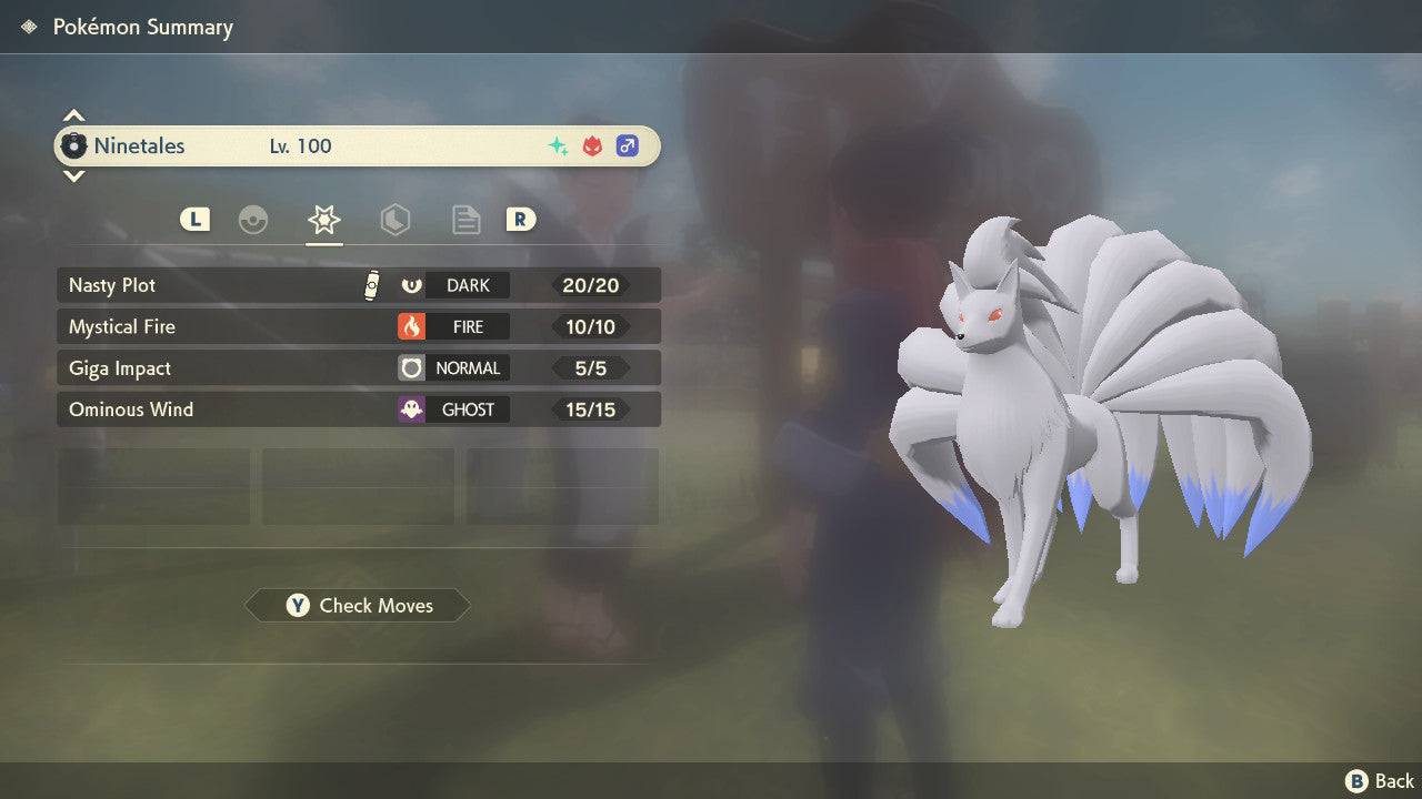 Pokemon Legends: Arceus Shiny Alpha Ninetales Max Effort Levels 6IV-EV Trained - Pokemon4Ever