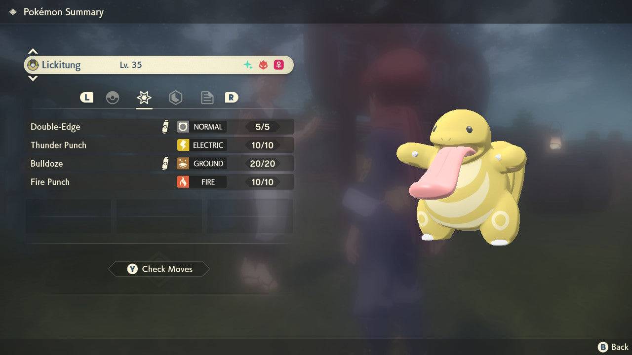 Pokemon Legends: Arceus Shiny Alpha Lickitung Max Effort Levels 6IV-EV Trained - Pokemon4Ever