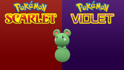 Pokemon Scarlet and Violet Shiny Azurill 6IV-EV Trained - Pokemon4Ever