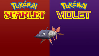 Pokemon Scarlet and Violet Shiny Barraskewda 
