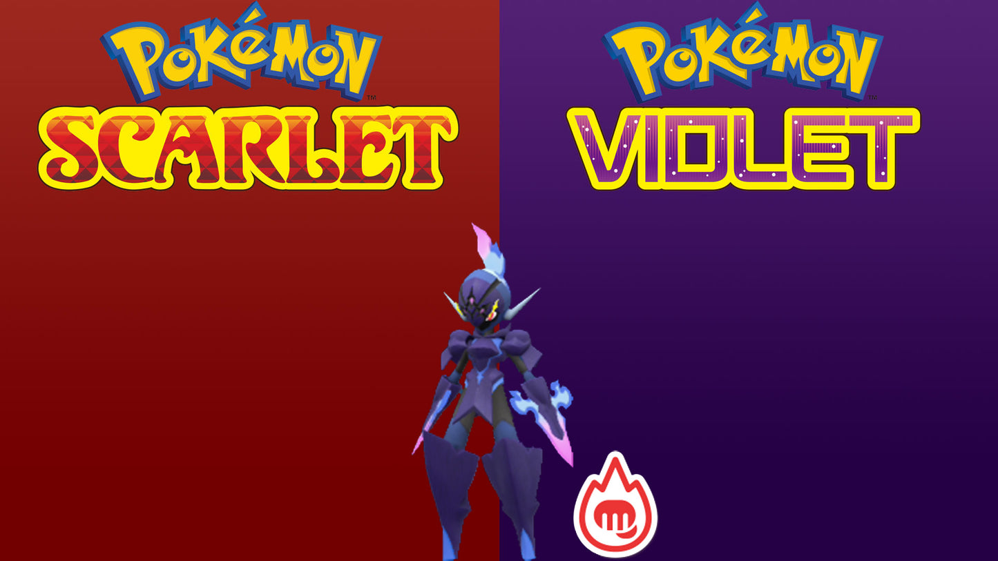 Pokemon Scarlet and Violet Marked Shiny Ceruledge 6IV-EV Trained - Pokemon4Ever