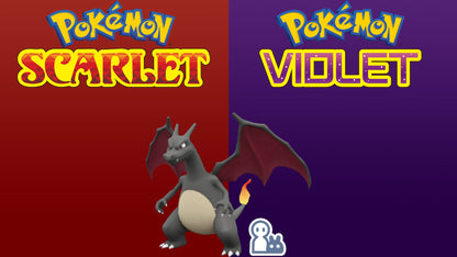 Pokemon Scarlet and Violet Marked Shiny Charizard 6IV-EV Trained - Pokemon4Ever