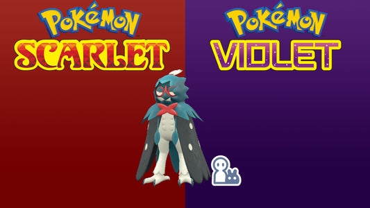 Pokemon Scarlet and Violet Marked Shiny Decidueye 6IV-EV Trained - Pokemon4Ever