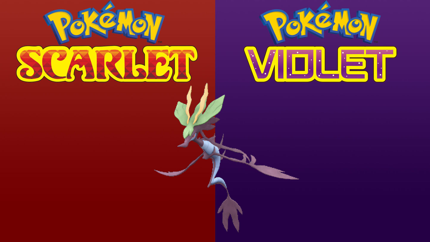 Pokemon Scarlet and Violet Shiny Dragalge 6IV-EV Trained - Pokemon4Ever