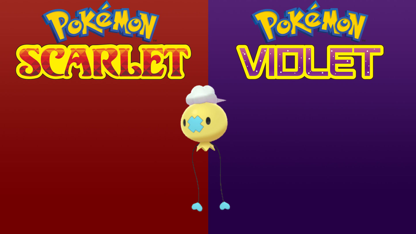 Shiny Drifloon Pokemon Scarlet and Violet