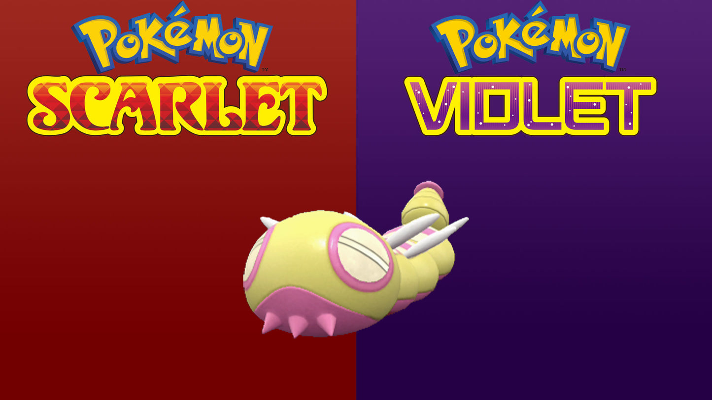 Pokemon Scarlet and Violet Shiny Dudunsparce Three-Segment 6IV-EV Trained - Pokemon4Ever
