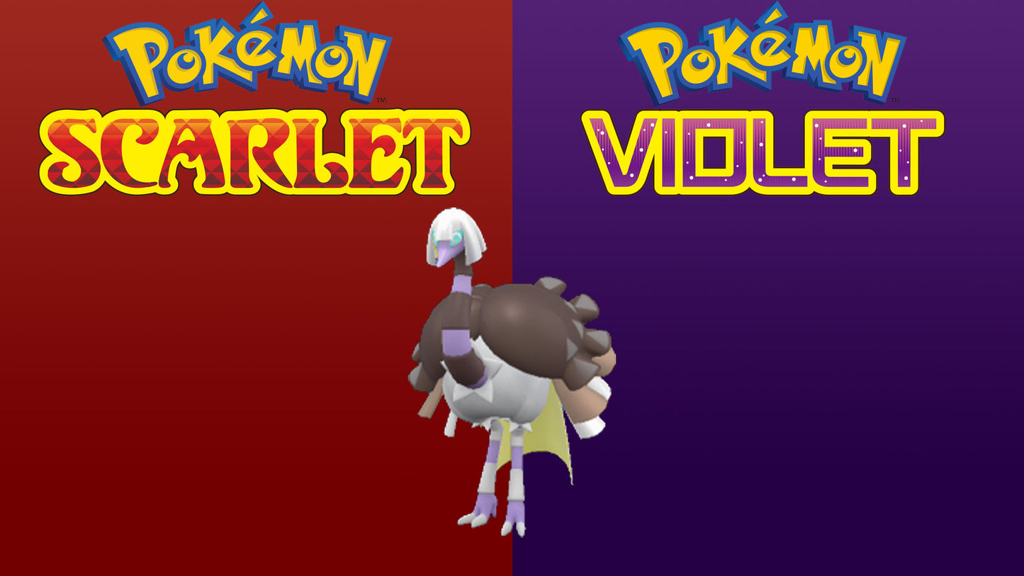 Pokemon Scarlet and Violet Shiny Espathra 6IV-EV Trained - Pokemon4Ever
