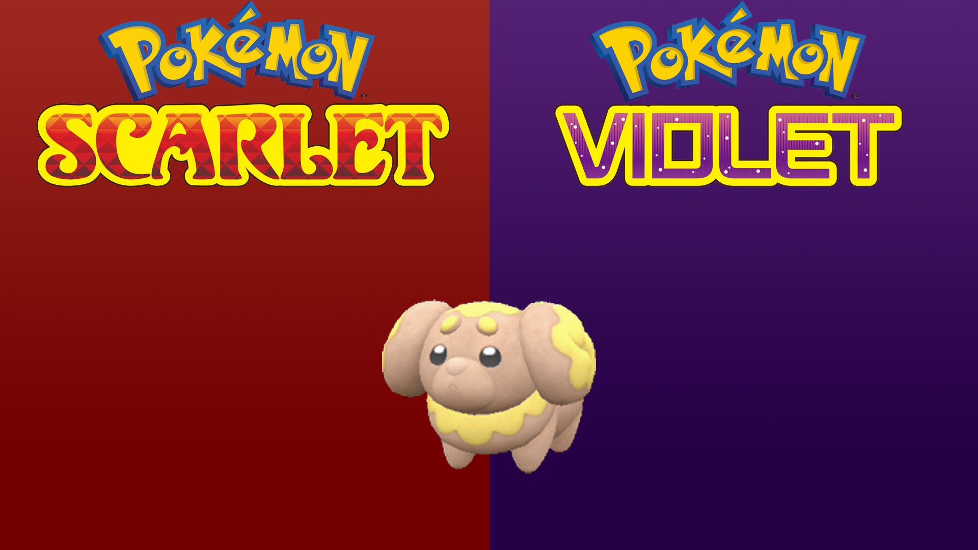 Shiny Fidough Pokemon Scarlet and Violet