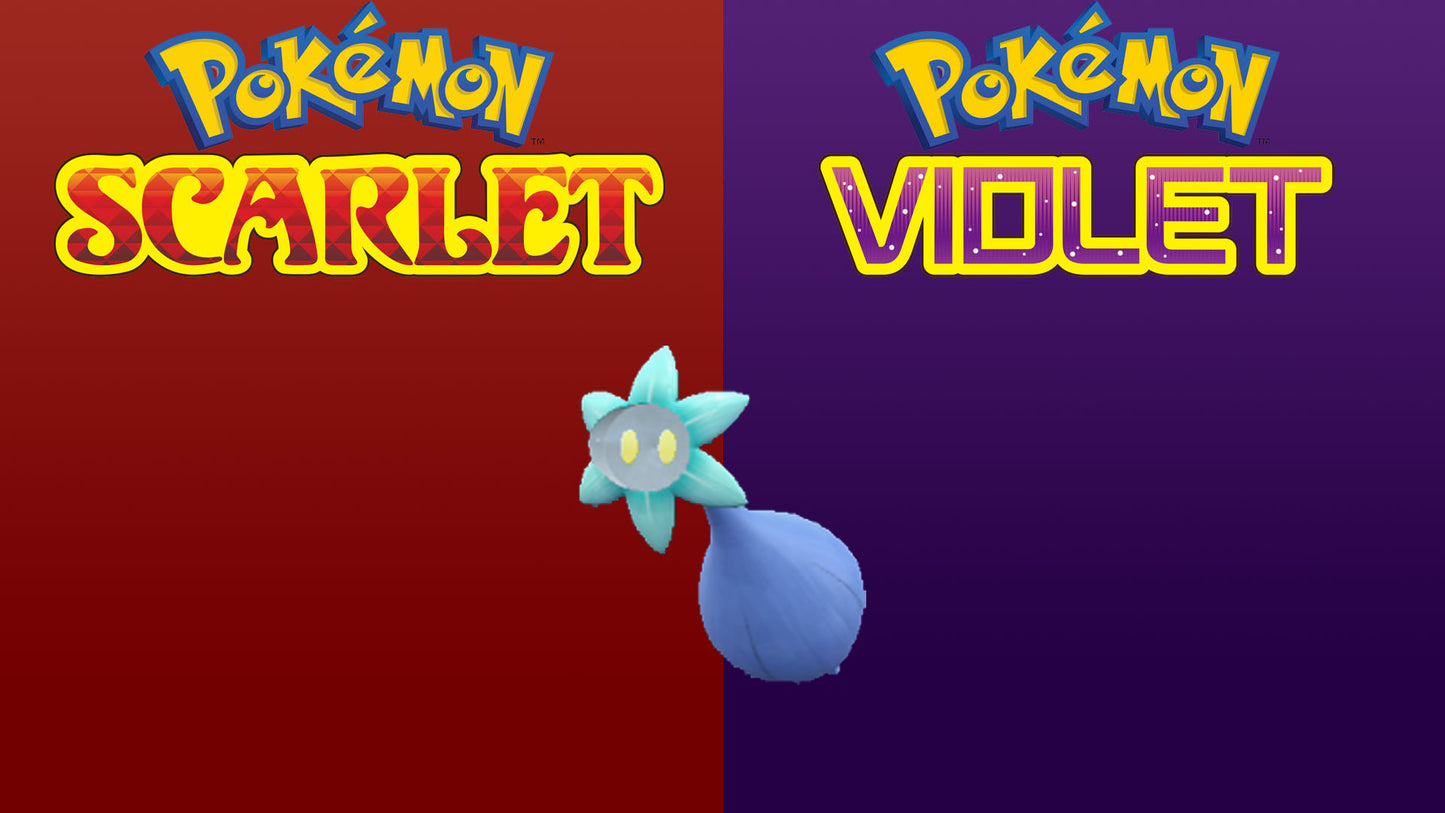 Pokemon Scarlet and Violet Shiny Glimmet 6IV-EV Trained - Pokemon4Ever