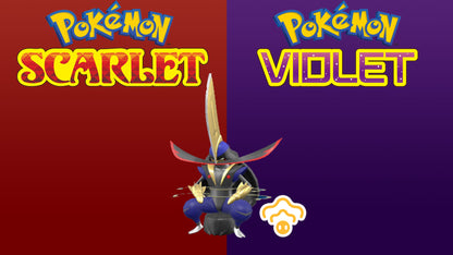 Pokemon Scarlet and Violet Shiny Kingambit (Charismatic Mark) 