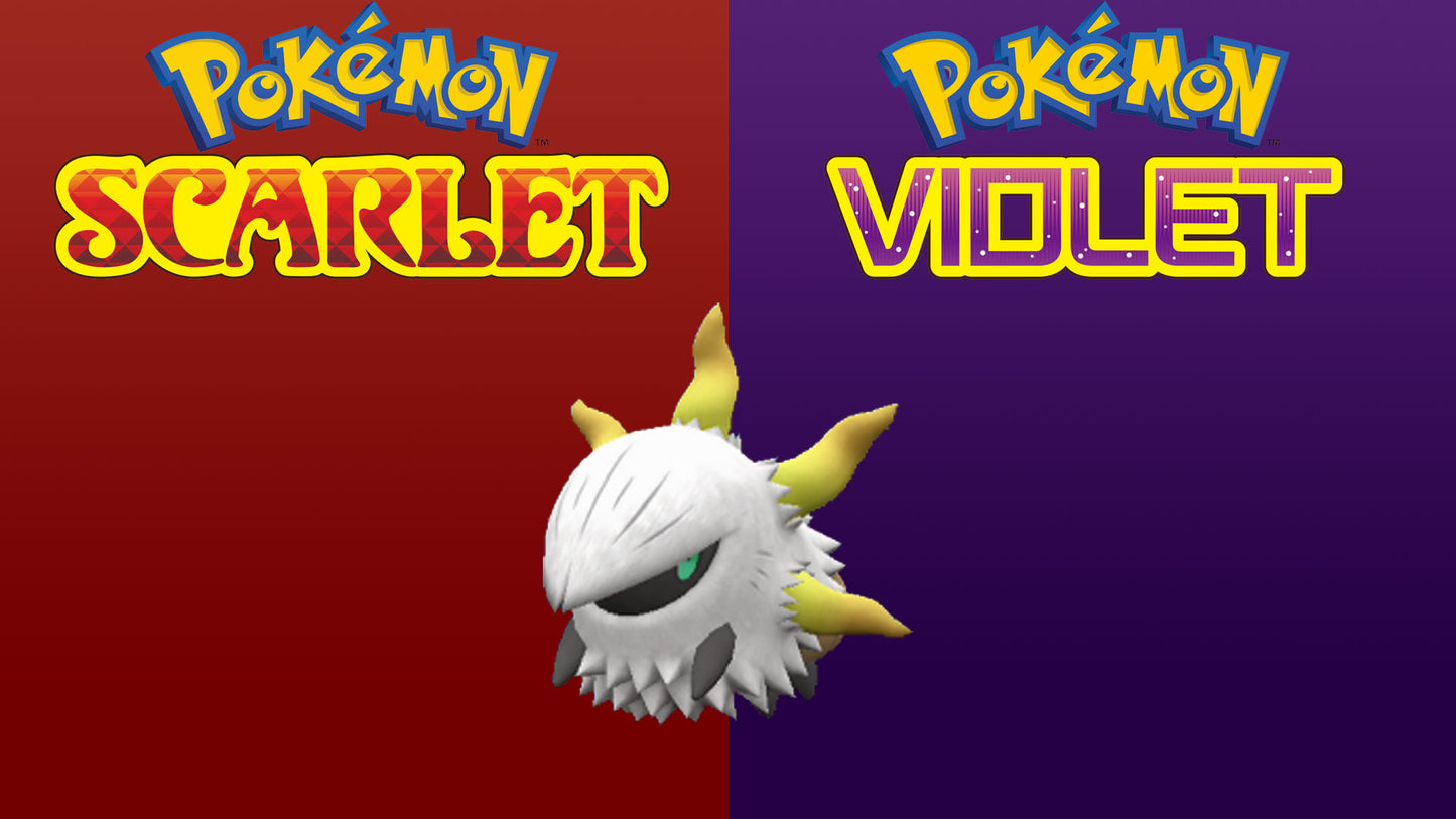 Pokemon Scarlet and Violet Shiny Larvesta
