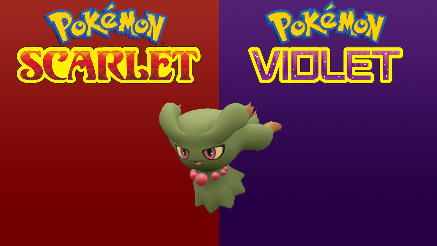 Pokemon Scarlet and Violet Shiny Misdreavus 