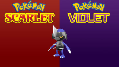 Pokemon Scarlet and Violet Shiny Pawniard 6IV-EV Trained - Pokemon4Ever