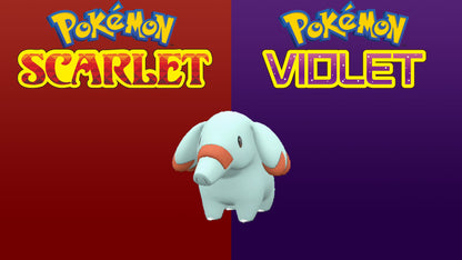 Shiny Phanpy Pokemon Scarlet and Violet