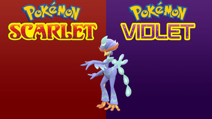 Pokemon Scarlet and Violet Shiny Quaquaval 6IV-EV Trained - Pokemon4Ever