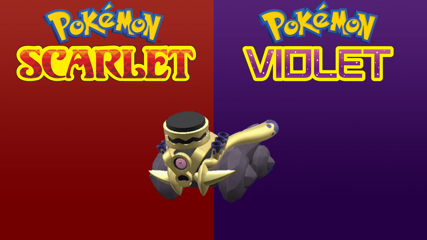 Pokemon Scarlet and Violet Shiny Revavroom 6IV-EV Trained - Pokemon4Ever