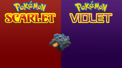 Shiny Rolycoly Pokemon Scarlet and Violet