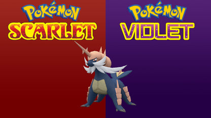 Pokemon Scarlet and Violet Shiny Samurott 