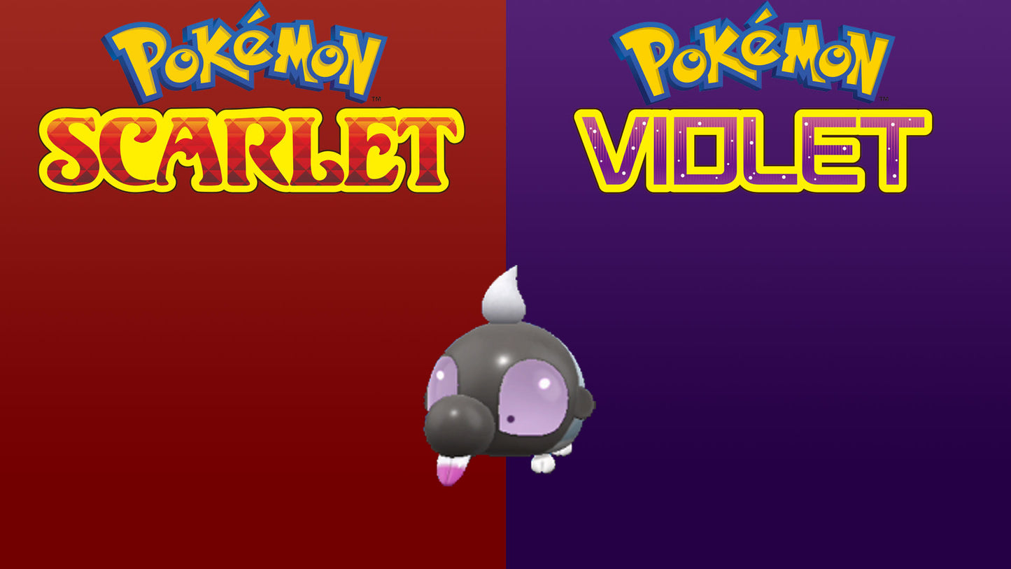 Pokemon Scarlet and Violet Shroodle 6IV-EV Trained - Pokemon4Ever
